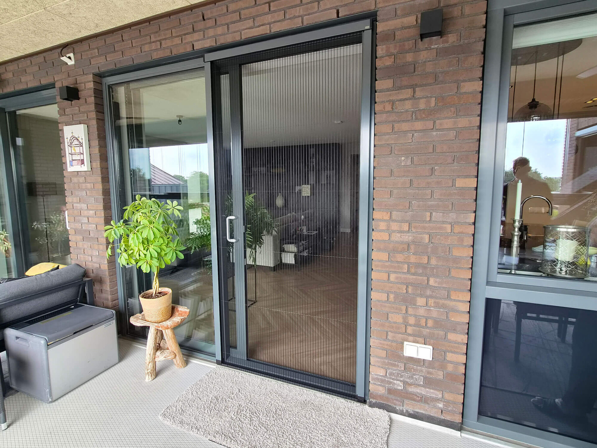 Montage hordeur plisse woerden insectenwering unilux